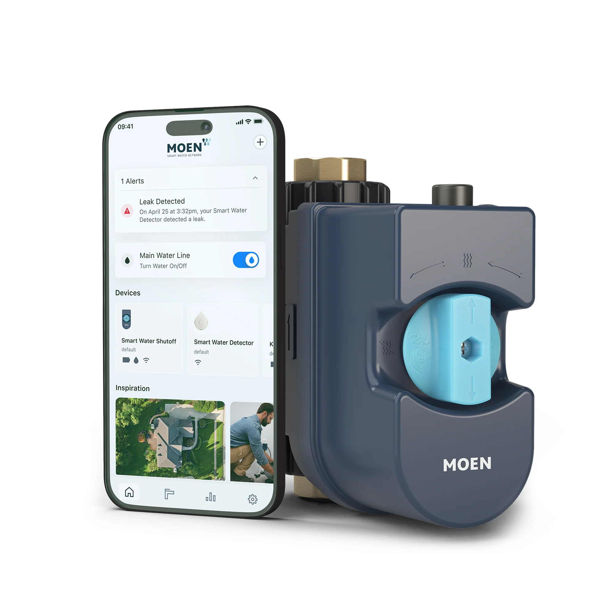 Flo Smart Water Monitor by Moen